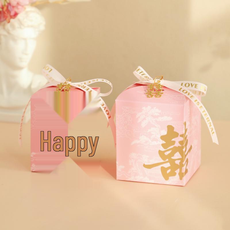 2025 Wedding Favor Candy Gift Boxes - Empty Niche Candy Bags