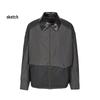 CROQUIS Men's 2026 Spring H-Lapel Oversize Long Sleeve Jacket