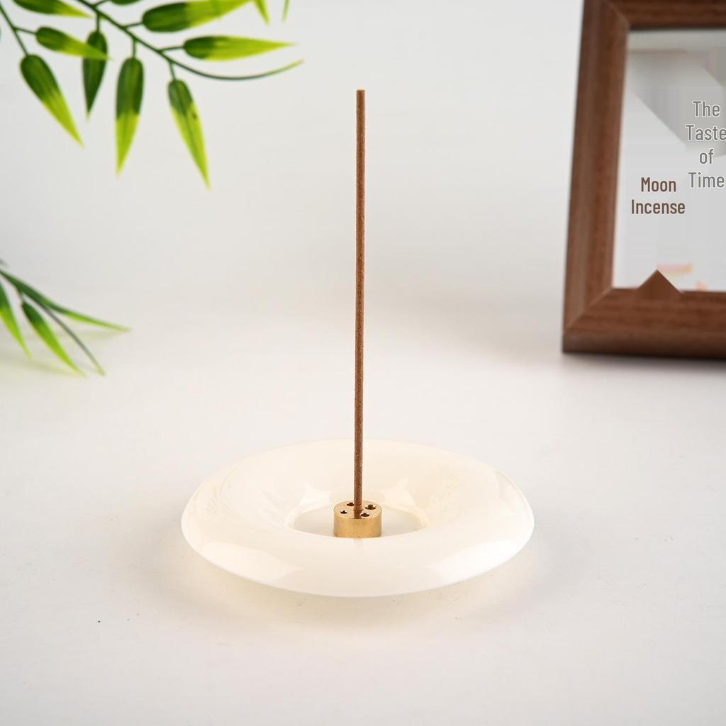 Niche 3D Round Incense Holder and Tray – Modern Home Incense Burner