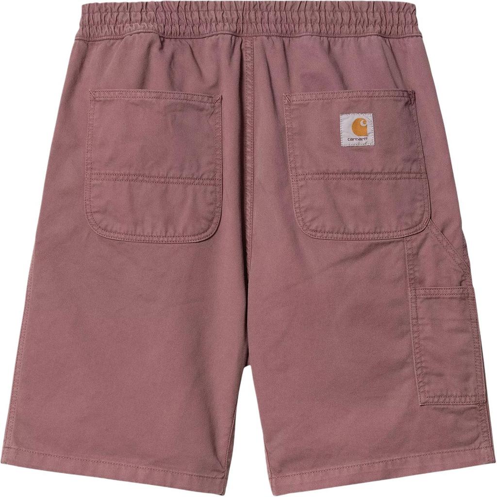 Carhartt WIP Solid Color Elastic Straight Leg Casual Shorts Men Shorts Red I0304802OSGD