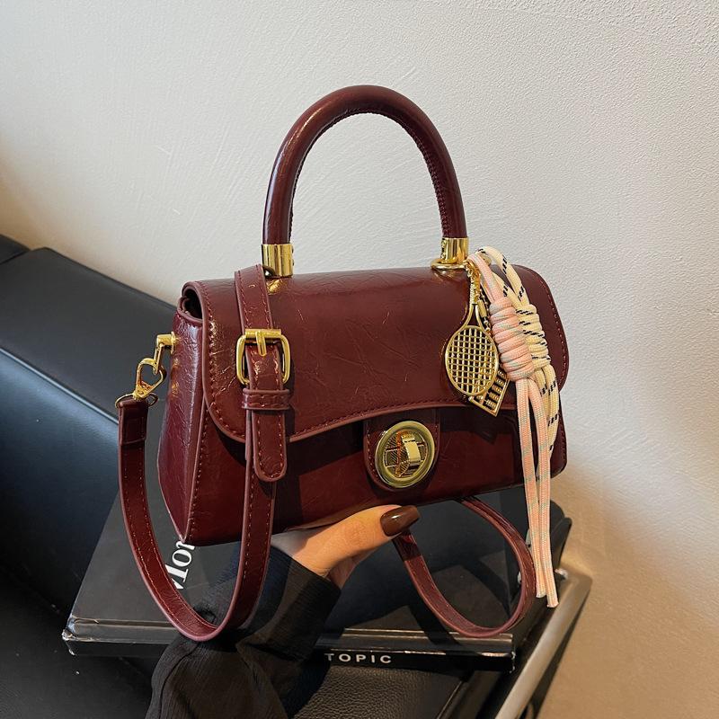 Kleine Tasche Damen Neu Lässig Vielseitig Schulter Messenger Bag Damenmode Tragbare Kleine Quadratische Tasche