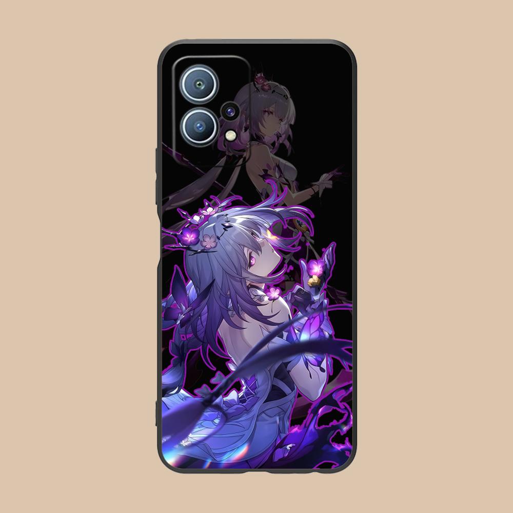 HSR Castorice Matte TPU Mobile Phone Case for Huawei P60 P50 P40 P30 P20 P10 P9 P8 Pro Lite Plus Colorful Printing Cover