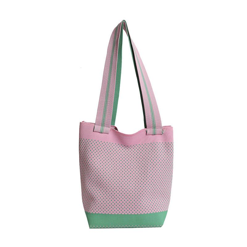 Fashionable Large Capacity Tote Bag For Women Summer Commuter Bucket Design
