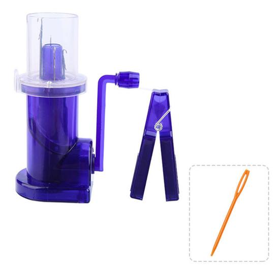 Τυλιχτής Κορδονιού Μανιβέλα Χειρός Συμπαγές Μέγεθος Αποτελεσματικός Οργανωτής Κορδονιού Πλεξίματος DIY Χειροτεχνία Φορητή Μηχανή Πλεξίματος με Κουβαρίστρα