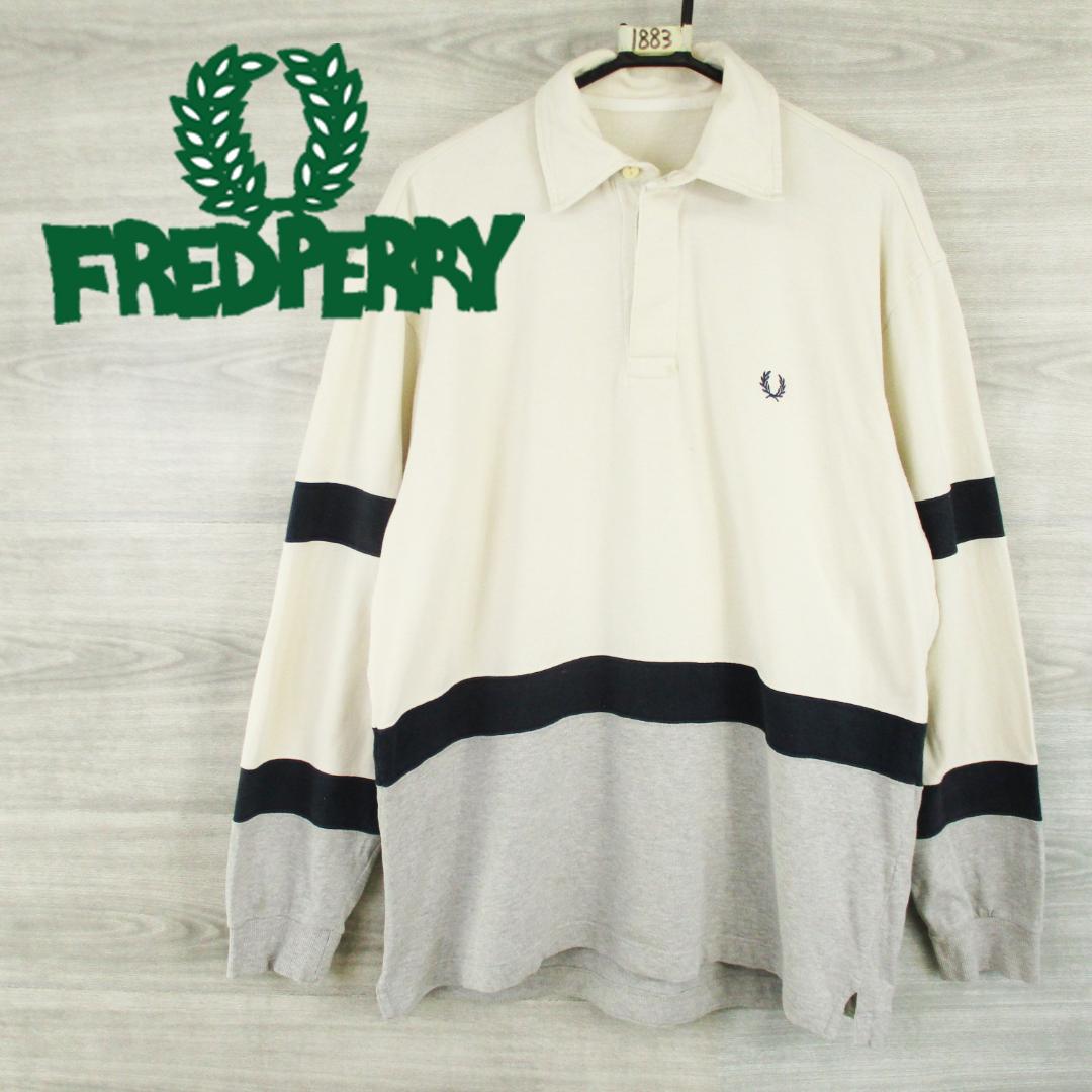 

[USED] Fred Perry Big Size Long Sleeve Polo Shirt M1883m