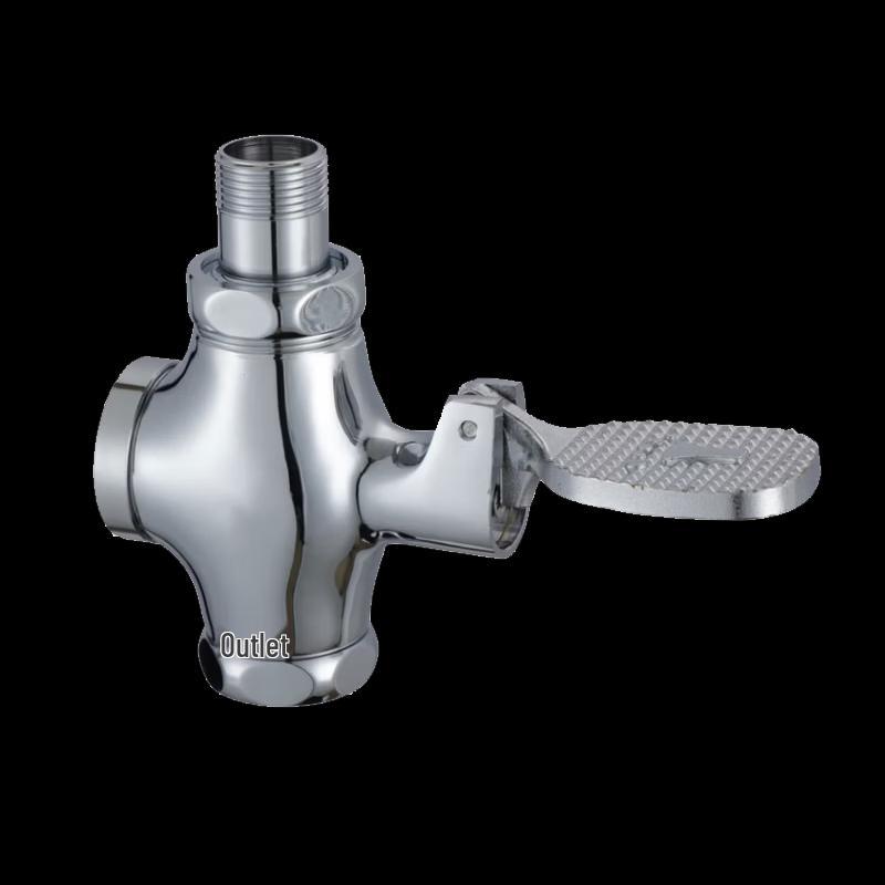 Yudu Foot-Operated Squat Toilet Flush Valve