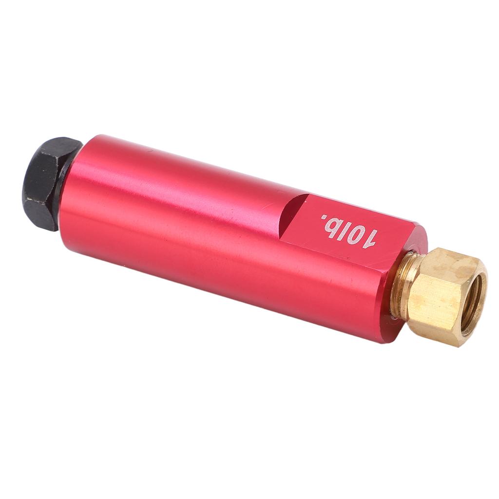 3 8‑24NPT Restdruckventil 10lbs Aluminiumlegierung Hochfest Universelles Trommelbrems-Rückschlagventil