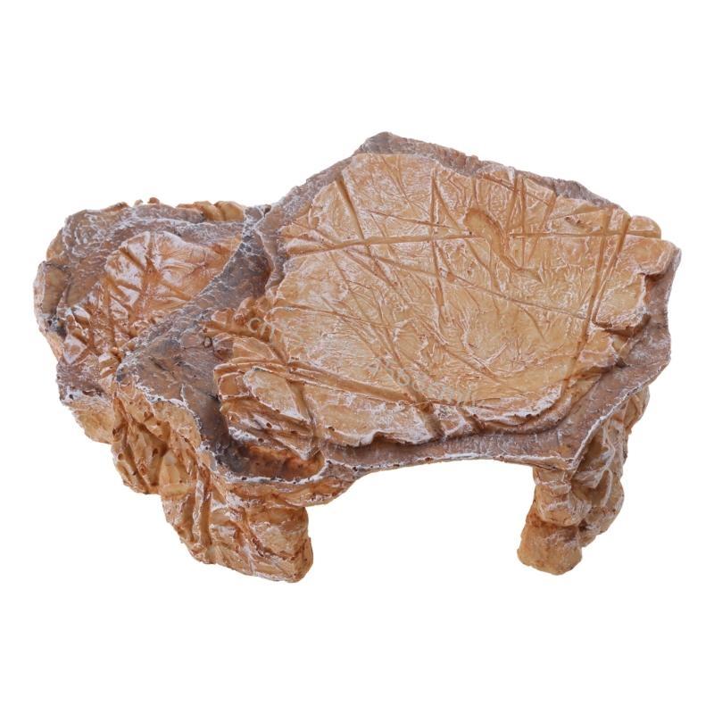 

Resin Hides Cave Turtles Rock Hideout House Pet Hiding Spot Habitat Terrariums Landscaping for Lizard Snakes 6XDE CN