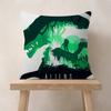 1PC The Predator Maple Design Cushion Cover Happy Autumn Harvest Decor Holiday Decorati Pillow Cover