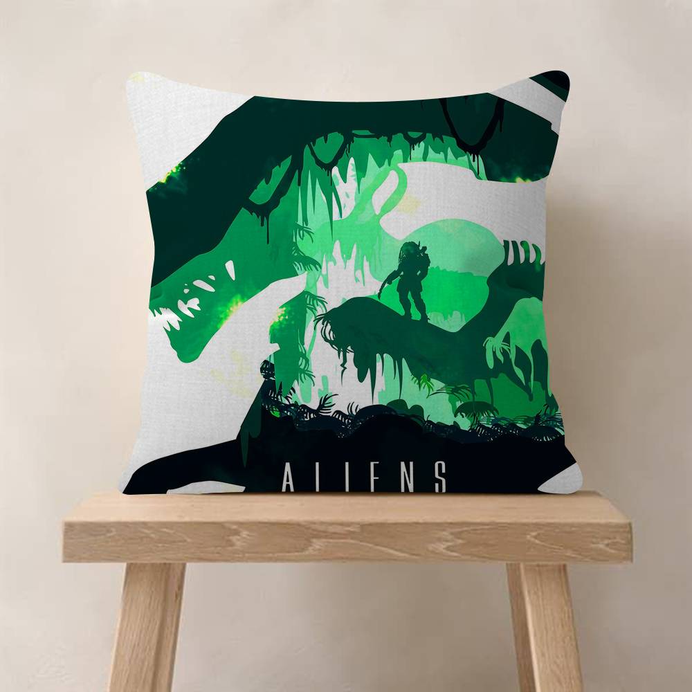 1PC The Predator Maple Design Cushion Cover Happy Autumn Harvest Decor Holiday Decorati Pillow Cover