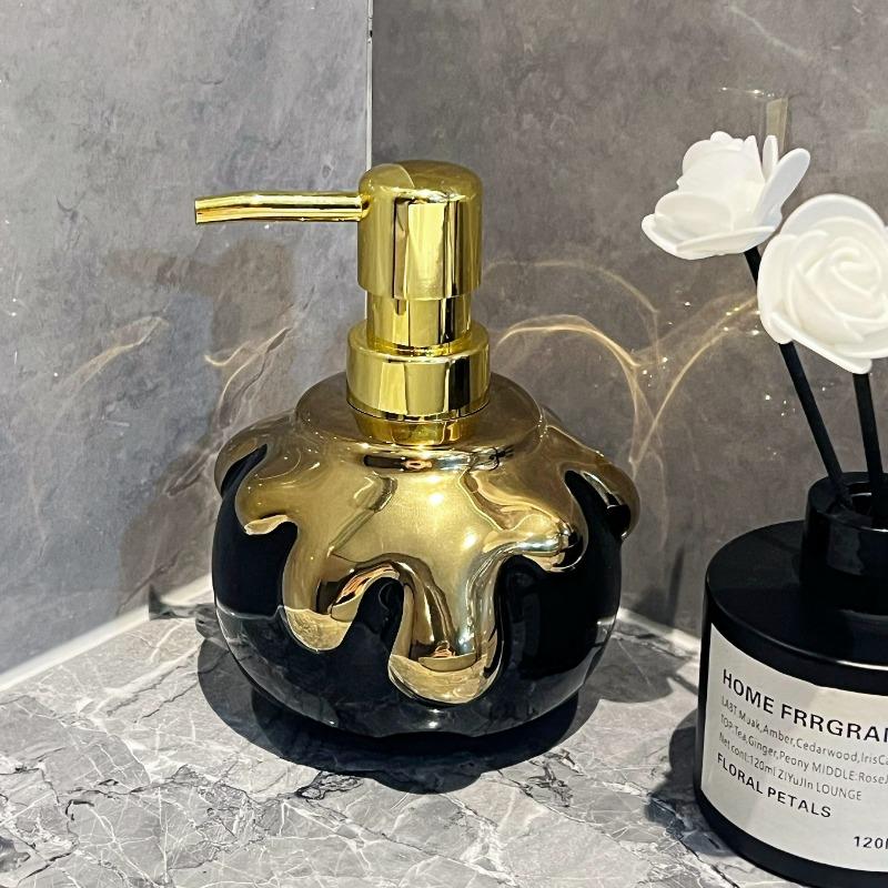 

Простая бутылка дезинфицирующего средства для рук, креативный керамический дозатор мыла, бутылка для туалетного лосьона для отеля, бутылка для хранения, аксессуары для ванной комнаты для дома