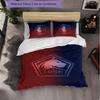 LOSC Lille FC Themed Bedding 3Pcs Duvet Cover Set Decorative Bed Linen For Teen Room Home Decoration