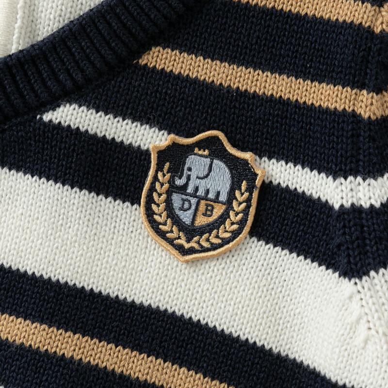 David & Bella Boys' Academy Style Lapel Sweater