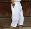Pants Large Size Summer Men's Cotton Tall Big Sizes Wide Leg Linen Pant Oversized Jogger Trousers Male Plus Size Loose Pants Men