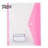 Home Budget Document Protectors 11-Hole Expanding File Pocket, Assorted Colors Large Capacity Bags for Manuals Holders, Waterproof Binder Envelope, A4