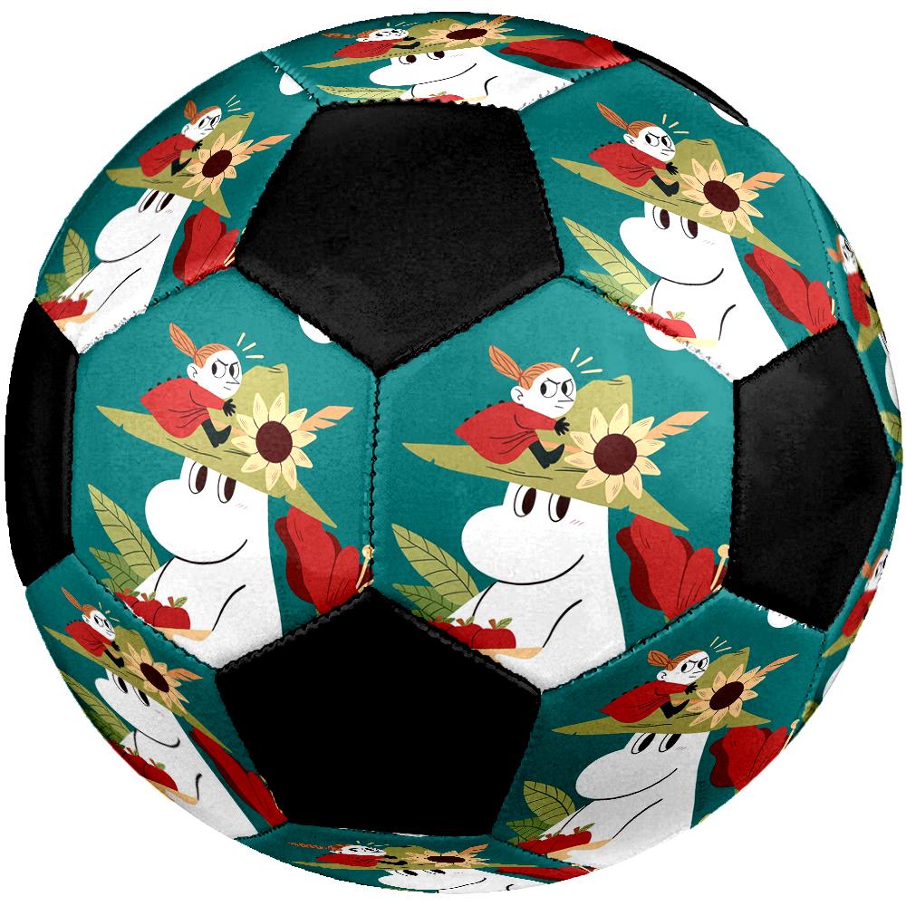 Moomin Theme Size 5 Soccer Ball, Suitable for Both Indoor and Outdoor Matches, a Gift Suitable for Everyone.