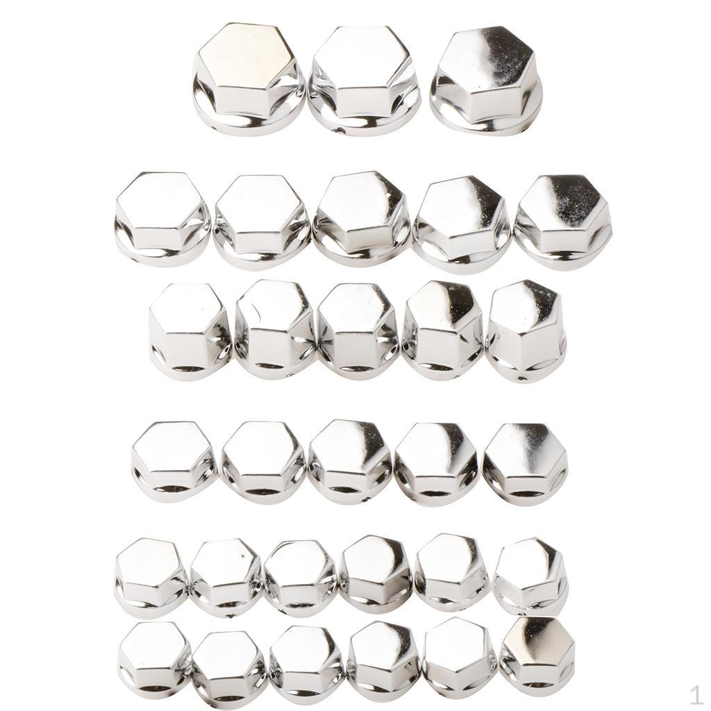 30 Piece Stainless Motorcycle Screw Kit for