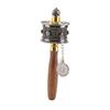 Hand Held Tibet Prayer Wheel 6 Words Mantra Double Bearings Silent Auspicious Hand Cranking
