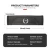 Leather Car Seat Belt Cover Protect Shoulder Strap Padding For BMW Performance M Alpina E71 E83 F30 M6 F01 F20 X1 X2 X3