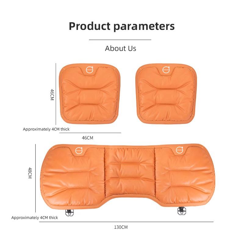 Car Soft Seat Cushion Front Rear Cover Protector Pad Leather Auto Interiors For Volvo XC60 V50 XC40 Rdesign V60 V40 XC90 S60 C30
