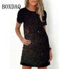 Funny Cat Print Women Dress New Summer Beach Short Sleeve O-neck Loose Casual Mini Dress Ladies Cartoon Sundress Oversized
