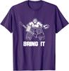 Funny Ice Hockey Player Gift Goalie Apparel Graphic Unisex T-Shirt