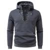Men's Lace-Up Hooded Sweatshirt Casual Pullover for Men Autumn Winter Warm Fashion Hoodie with Pocket Multi-Color Male Tops