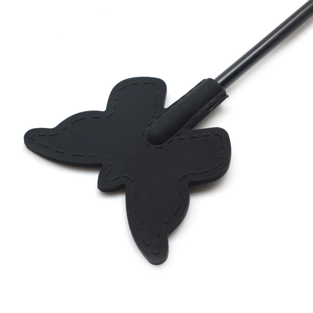 Butterfly Silicone Crop Spanking Paddle Sex Whip Impact Play Fetish Crops