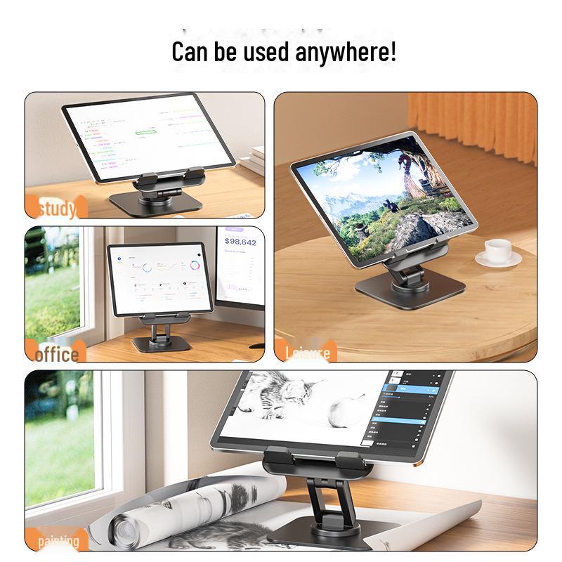 360° Drehbarer Aluminium Tablet- & Telefonständer