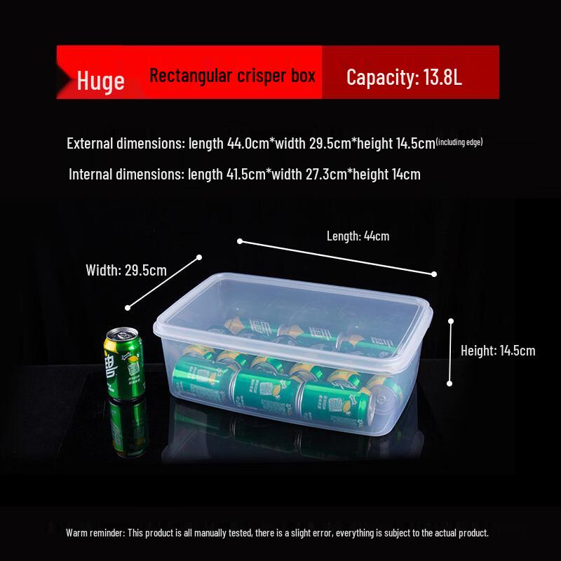 ZISIZ Large Food Storage Container