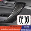 Copertura esterna maniglia porta interna Nero Lucido per BMW Serie 1 e Serie 2 Cabrio 2012-2018 (F20/F21)