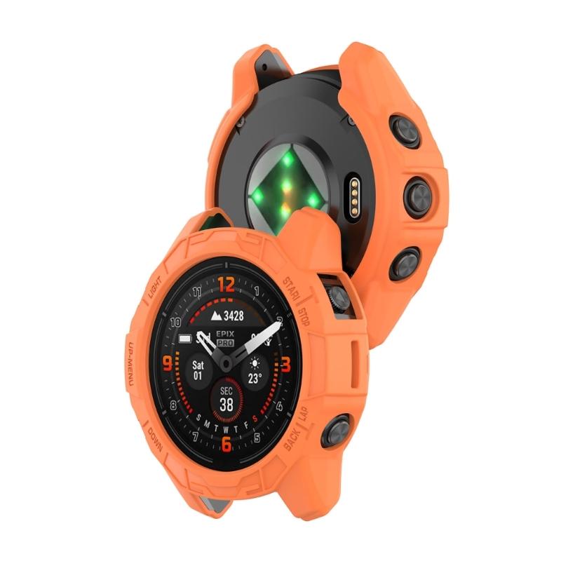Odolný silikonový ochranný kryt Módní a praktické silikonové pouzdro Chraňte své hodinky před opotřebením pro EPIX Pro 47MM