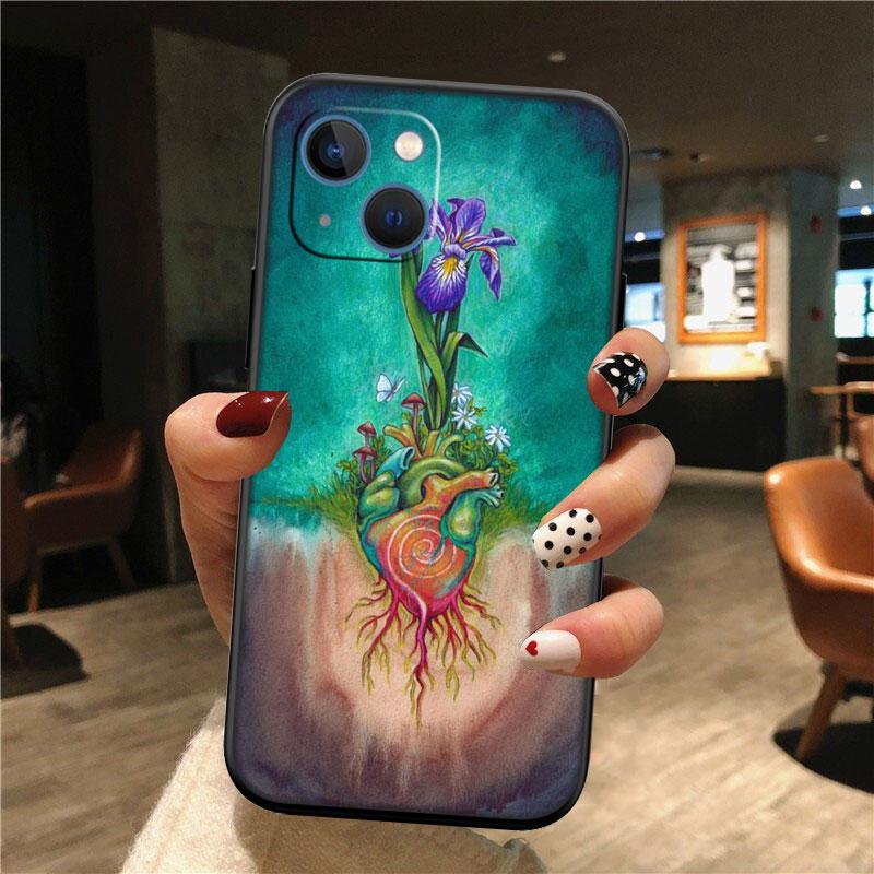 Calm Heart Art New High-End Shell Phone Case for Redmi Note 8 9 Pro Max 9S 9T 9C NFC 8T 8A 10A A4