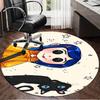 Mystery Coraline's World Round Rug for Livingroom,Bedroom, Palyroom, Chair Rug, Area Rug, Circle Carpet, Large Size Fan Christmas Gift