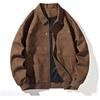 Unisex High-End Retro Hirschleder Reversjacke - Herbst/Winter Trendige Lockere Passform