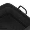 Silicone   Cooker Pot Rectangular Fryer Liner Tray Replacement for Kitchen Cooking Accessories