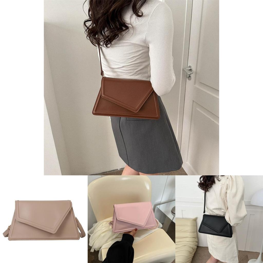 Chic Minimalist Small Square Bag Casual Everyday Purse For Women Available In Black White Pink Brown Khaki