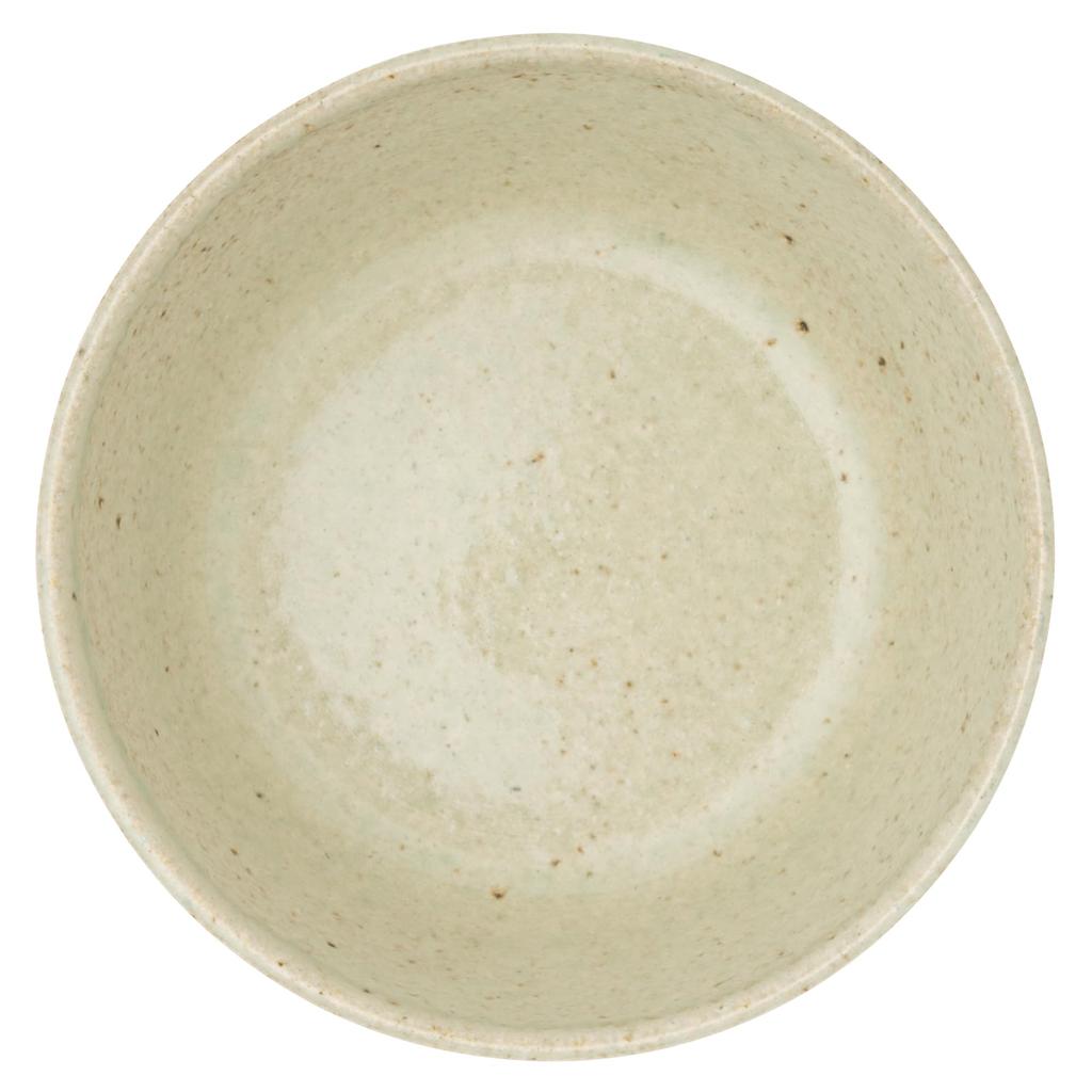 Marui Pottery Shigaraki Ware Hechimon Small 14cm White Bowl, Bowl, Approx. Diameter, Glass, Ivory, MR-3-4216