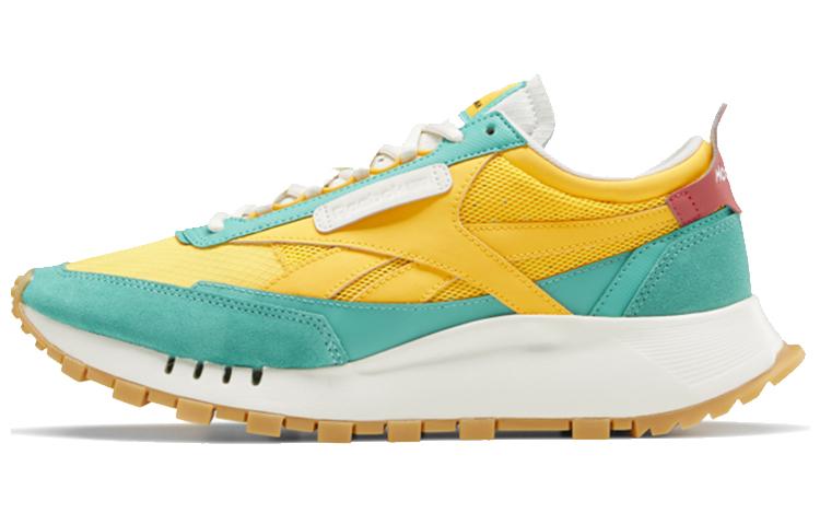Reebok Kakao X Reebok Унисекс Классические Кроссовки для Бега Classic Legacy Желтый/Зеленый GZ6149 36
