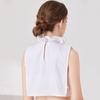 Perfect Match Layer Pleated Stand Detachable Collar Neck Half Top Shirt Decorative Ladies False Blouse Collar Neckwrap Sweater Accessories