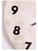 Japanese Wabi-Sabi Yellow Stone Clock & Wall Lamp for Homestay or Hotel Bedroom Corridor