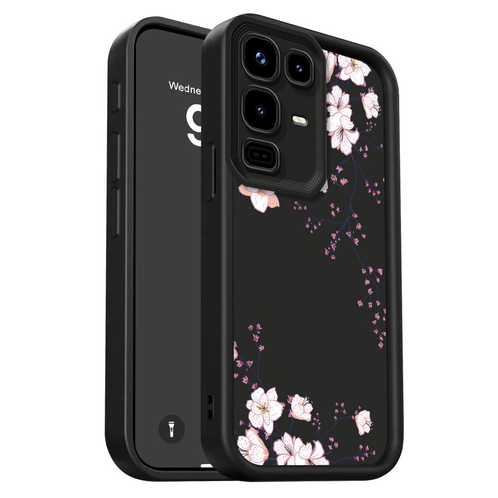 

Spring Flowers Phone Case For Infinix Note 50 50S 50X 40 40S 30 Pro Plus VIP 4G 5G Staircase Soft Cover Note 50 ProPlus чорний
