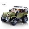 Sluban 317Pcs Hardline Off-Road Vehicle Model Blocks Suv Tank Urban Figures Construction Blocks Educational Toy Sets For Kids
