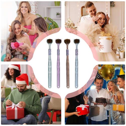 S-DEAL Triple-Bristled Toothbrush for Adults | Soft Bristle Toothbrush - Multi-Sided Toothbrush for Adults and Kids, Wrap-Around Design, Complete Gum