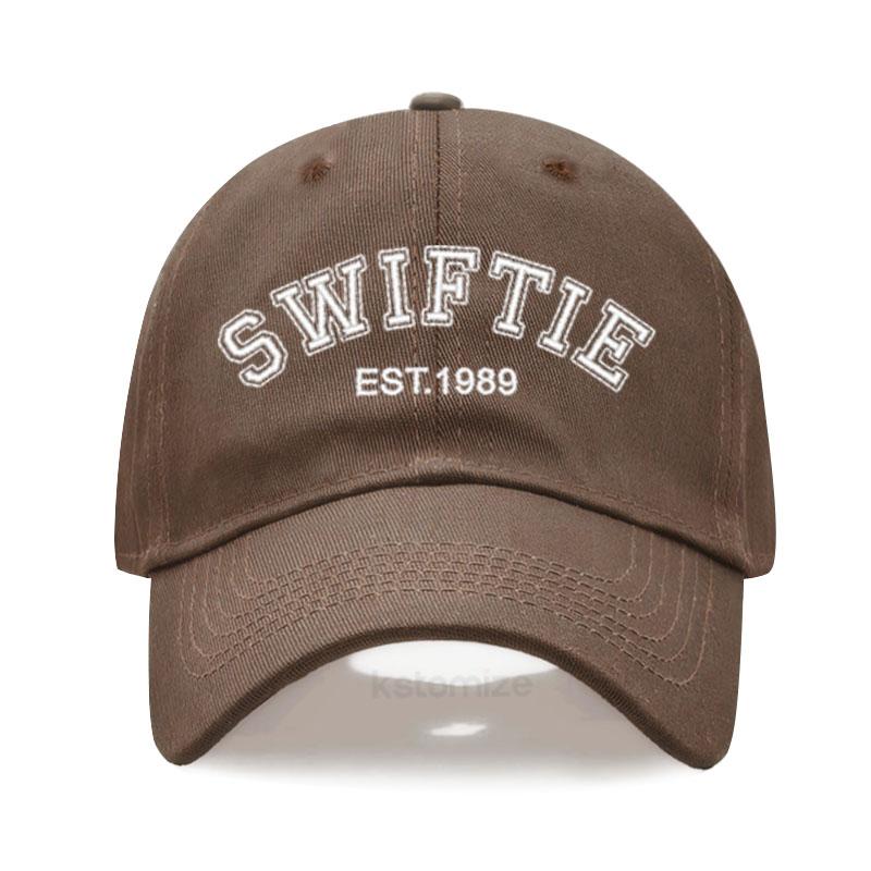Swiftie 1989 Embroidery Baseball Cap For Men Women Unisex Washed Cotton Dad Hat Sun Hat Gift Fans Outdoor Sports Dropshipping