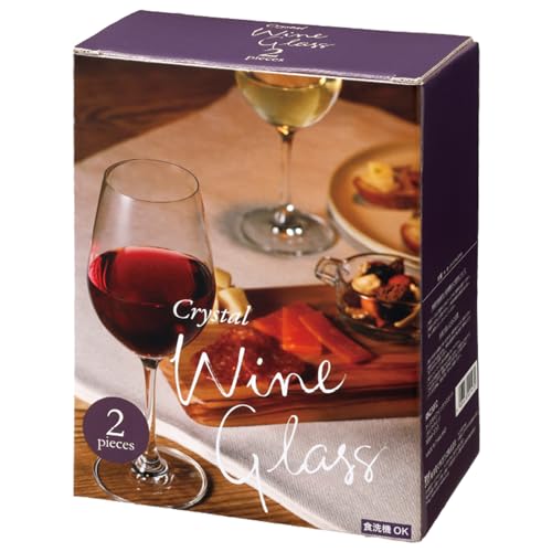 Toyo Sasaki Glass Crystal Wine Glass Set (Diamond Line)