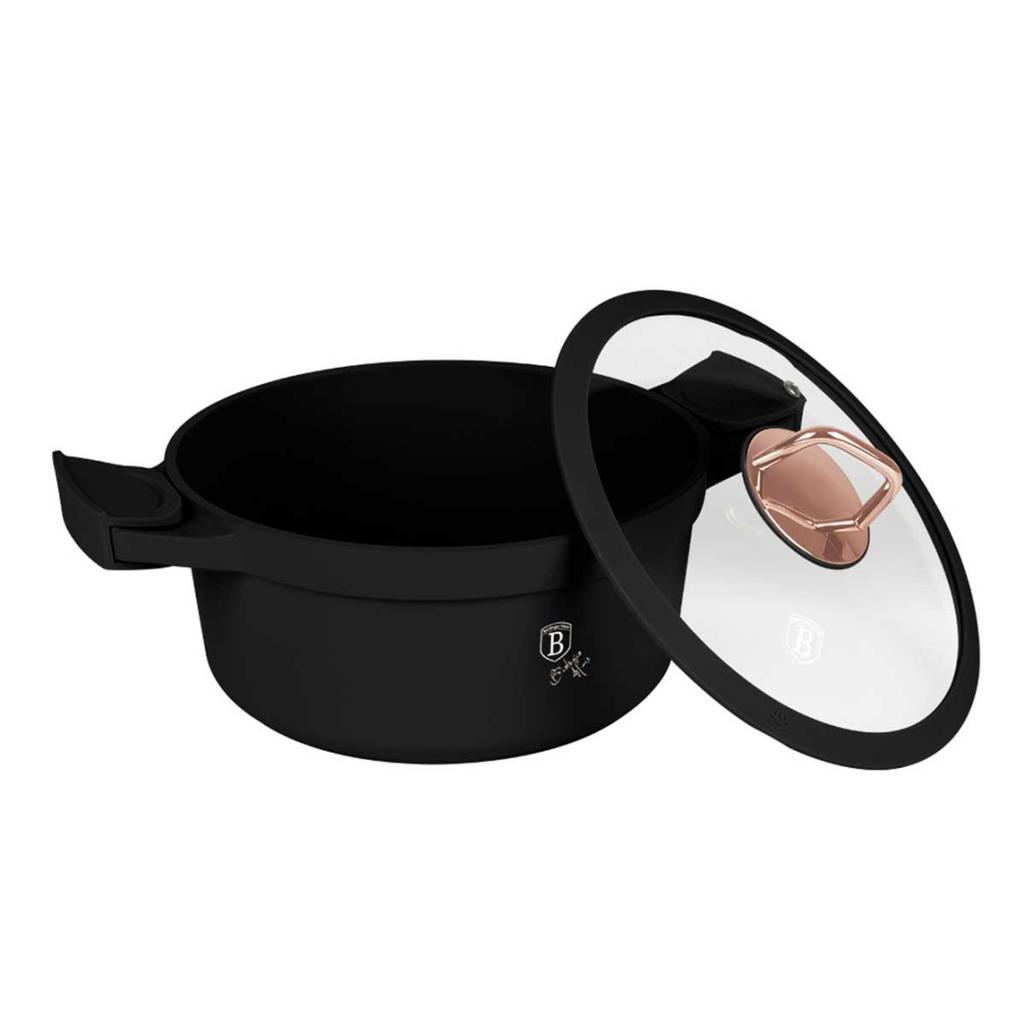 TITANIUM POT 28cm BERLINGER HAUS BH-7784 BLACK ROSE