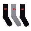 Diesel Unisex Adult Crew Socks (Pack of 3)