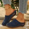 Plus Size Shoes for Women 36-43 Summer Women Slip On Platform Wedge Comfortable Non-slip Sandals Flats Women Slippers 2026