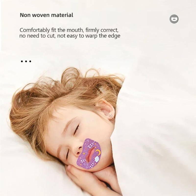 30pcs/box Sleep Mouth Strips for Adults & Kids Anti-Snoring Stickers Mouth Breathing Correction Improved Sleep Gentle Adhesive Oral Strips